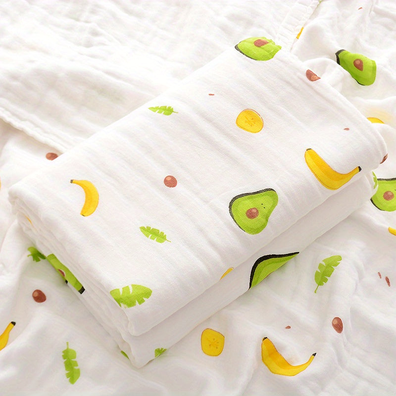 Super Soft 4-Layer Baby Bath Towel - Strong Water Absorption & Easy To Dry, Christmas Halloween Thanksgiving Day Gift